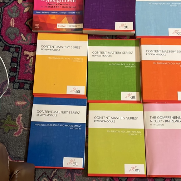ATI Mastery series w NCLEX review, PDSA workbook for NCLEX prep, & drug handbook - Picture 2 of 4